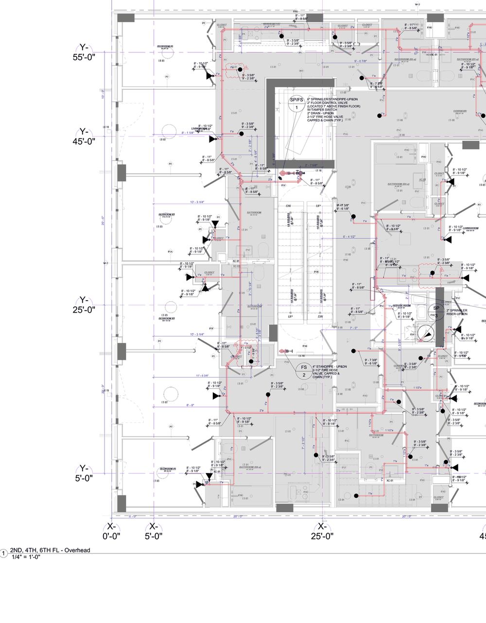 Sprinkler shop drawing sample