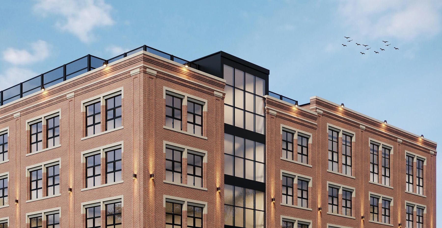 Brooklyn institutional building rendering