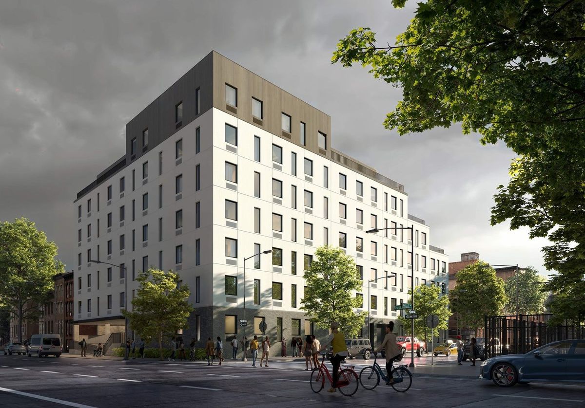 Bronx mixed-use building rendering