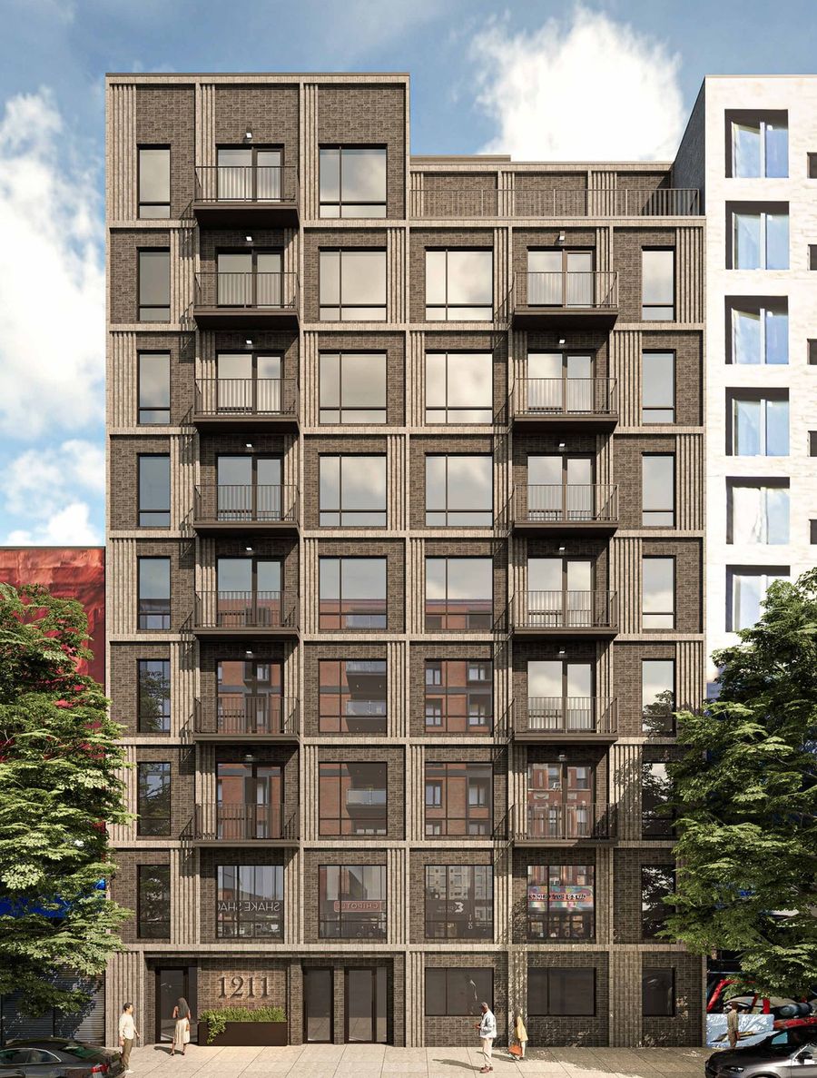 Brooklyn mixed-use building rendering